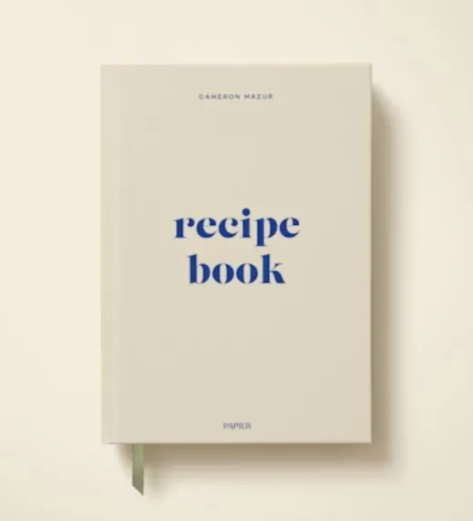 Papier Custom Recipe Journal